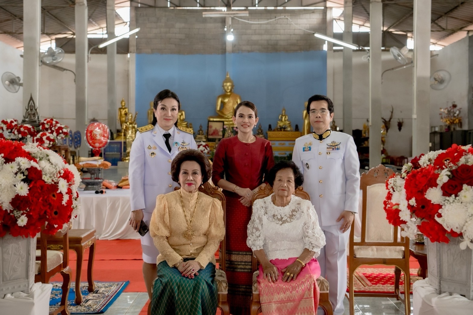 พุทธศาสนิกชนวัดวังรีบุญเลิศปลื้มปีติ พร้อมใจรับผ้าพระกฐินพระราชทาน ทูลกระหม่อมหญิงอุบลรัตนฯ